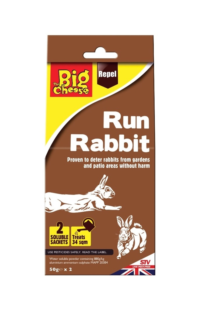 [STV419] STV  Run Rabbit Repellent Sachet - 50g x 2 Image 