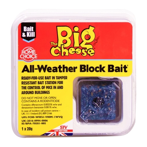STV  Ready-Baited Mouse Killer Station - Twinpack