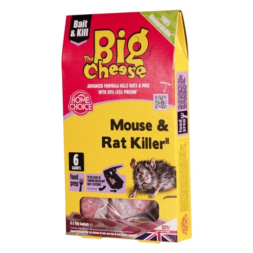 STV  Mouse & Rat Killer Pasta Sachet - 10g x 6