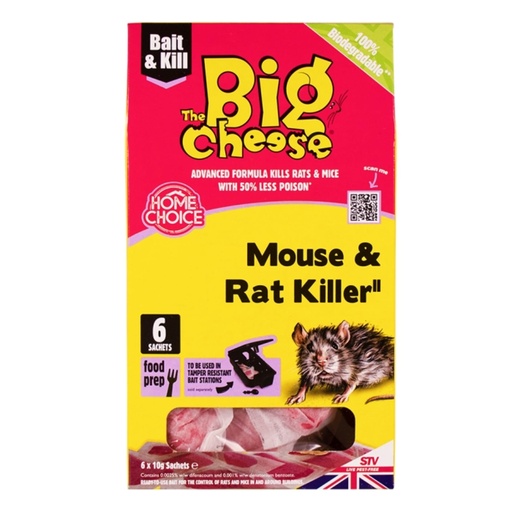 STV  Mouse & Rat Killer Pasta Sachet - 10g x 6