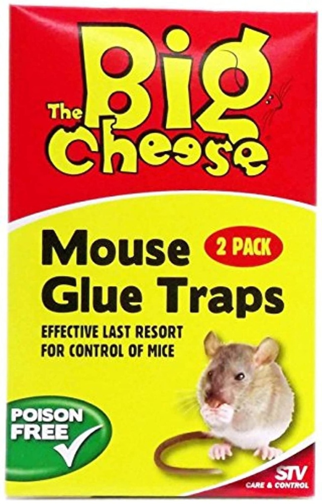 [STV182] STV  Mouse Glue Traps - 2 Pack Image 