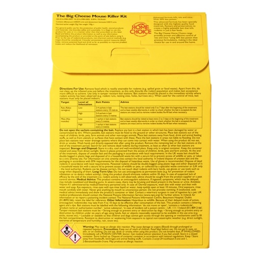 STV  Mouse Killer Kit - 25g Grain x 6 + 2 Stations