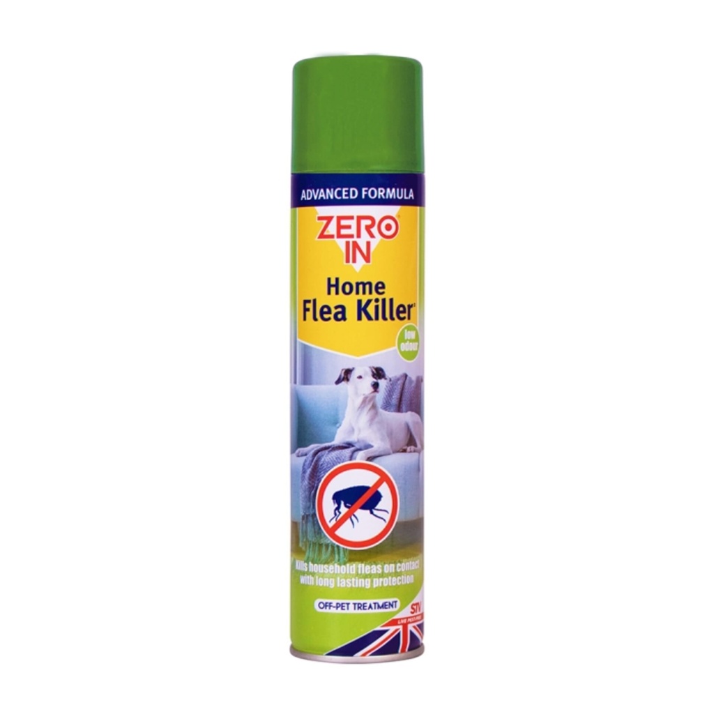 [ZER026] STV  Home Flea Killer - 300ml Aerosol Image 