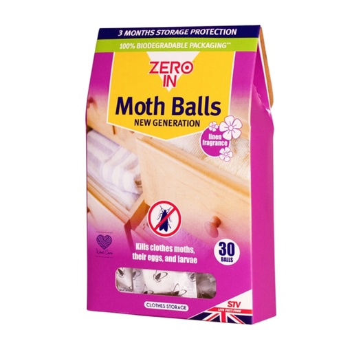 STV  New Generation Moth Balls - 30-Pack