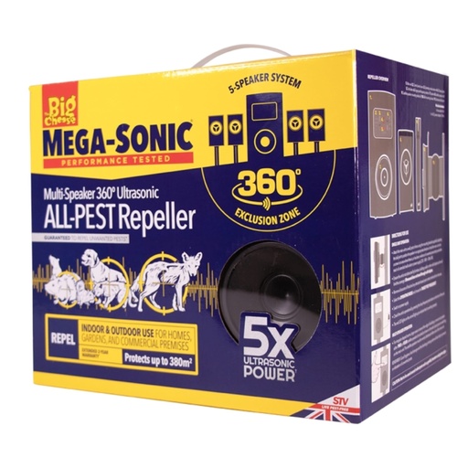 STV  Mega-Sonic® Multi-Speaker ALL-PEST Repeller