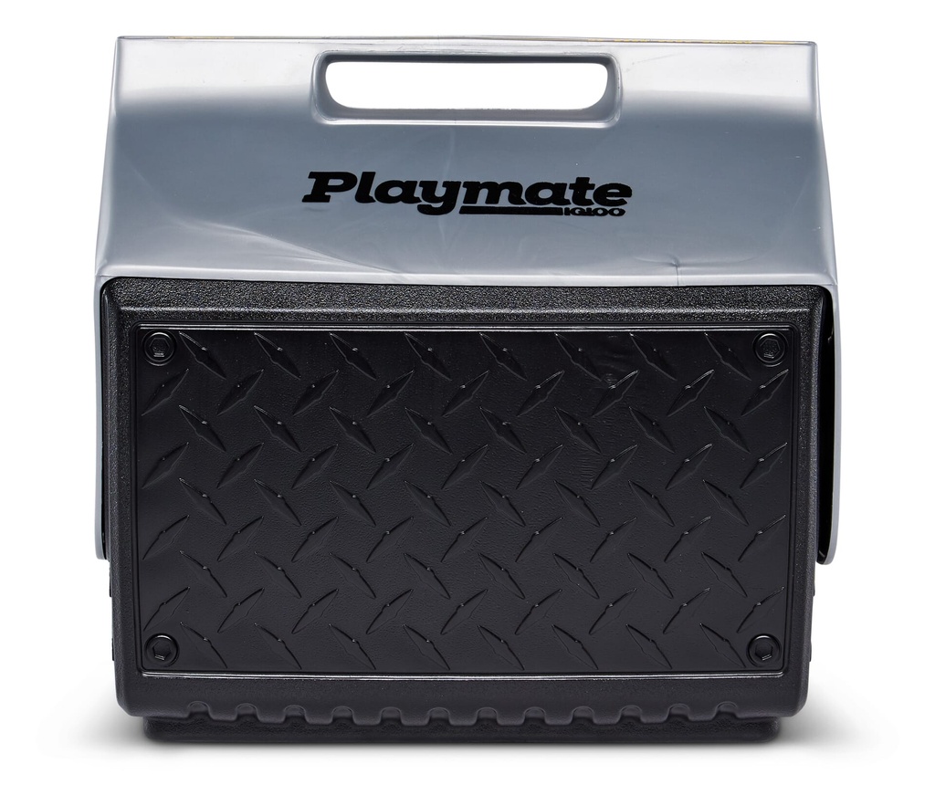 [00043581] IGLOO Playmate The Boss 14 Qt Cooler - Black & Sliver  Image 