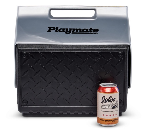 IGLOO Playmate The Boss 14 Qt Cooler - Black & Sliver 