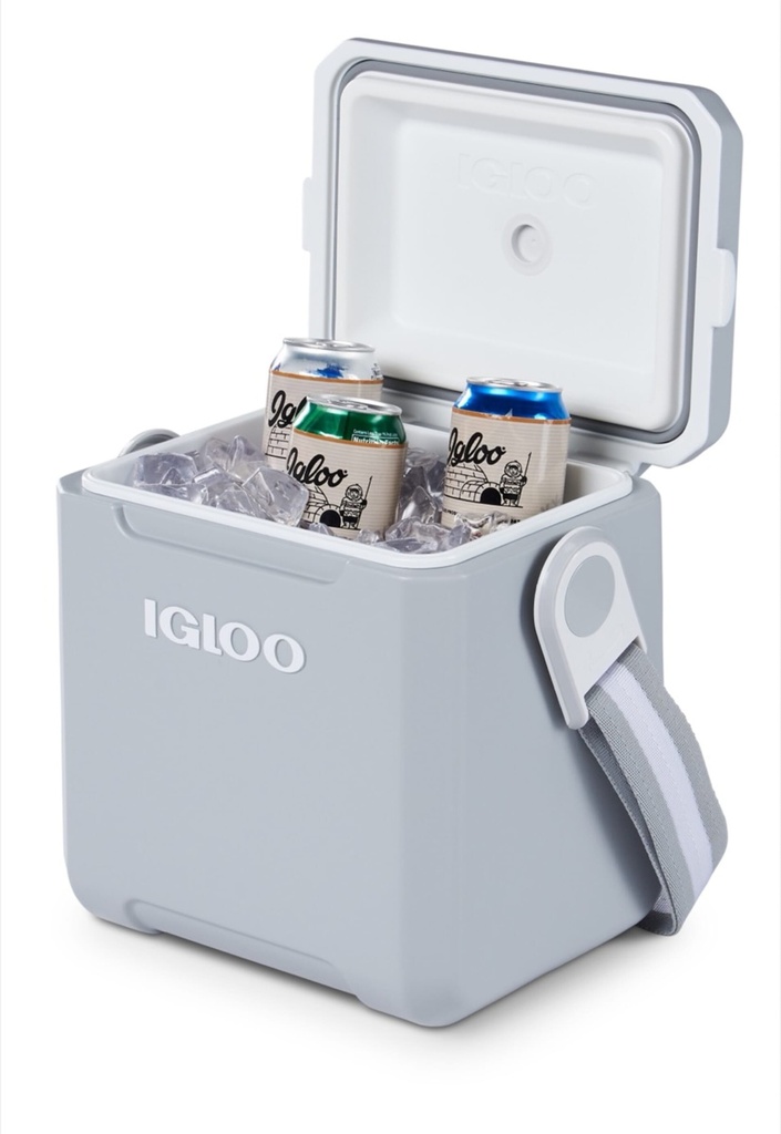 [00032651] IGLOO-11 Qt Tag-A-Long Too Cooler  - Gray Image 