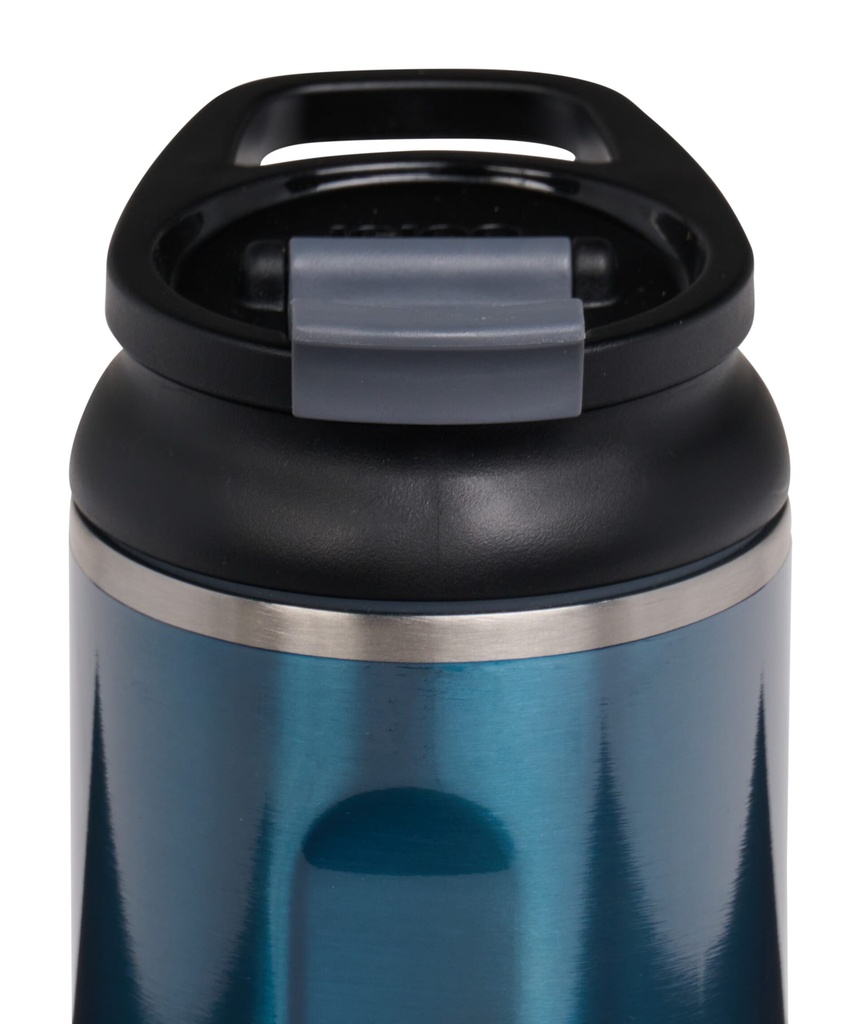 [00071069] IGLOO-16 Oz Stainless Steel Flip ‘n’ Sip Tumbler - Modern Blue Image 