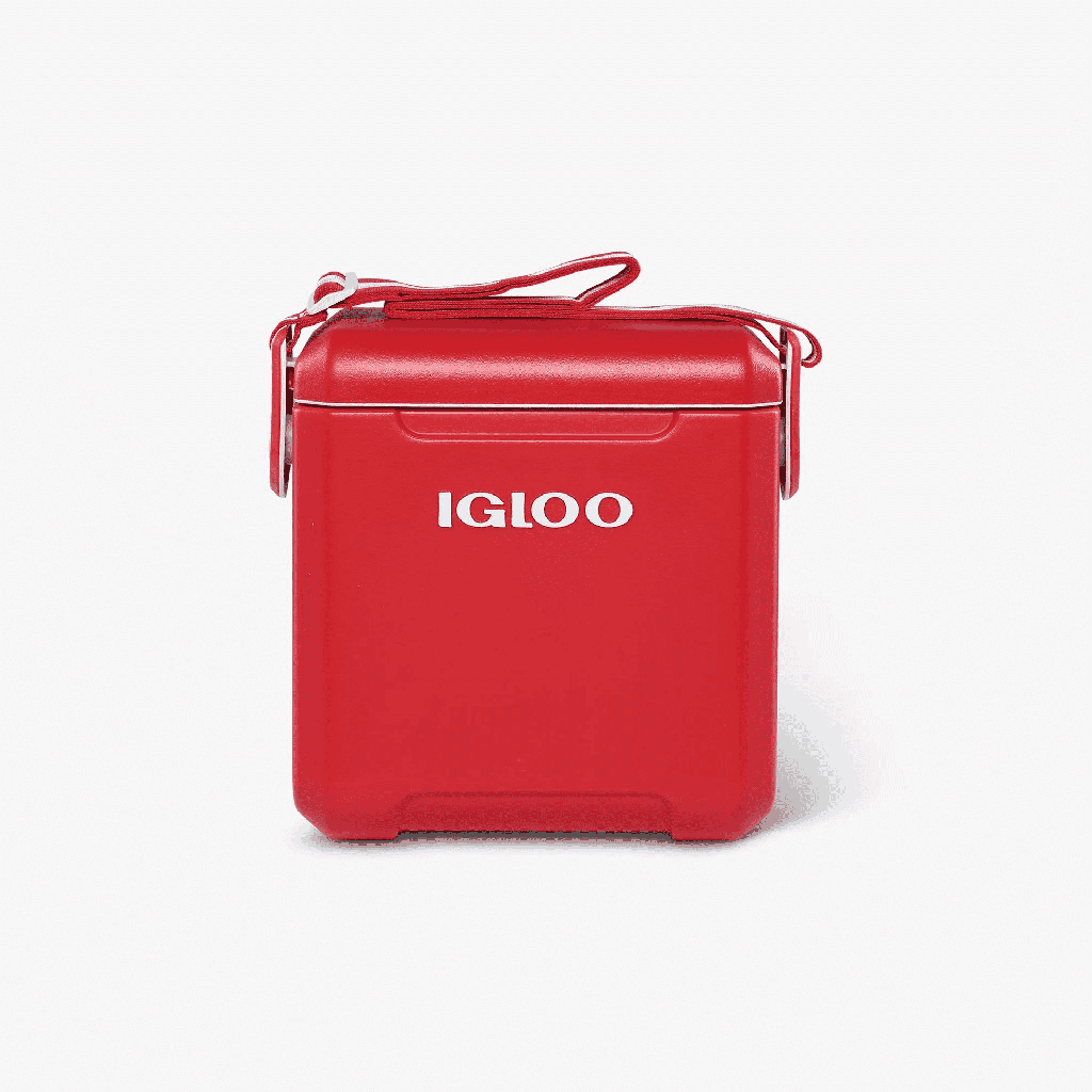 [00032657] IGLOO-11 Qt Tag-A-Long Too Cooler  - Red  Image 
