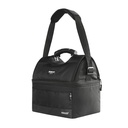 [00066112] IGLOO-16-Can Dual Compartment Insulated Gripper Lunch Bag - Black  Image 