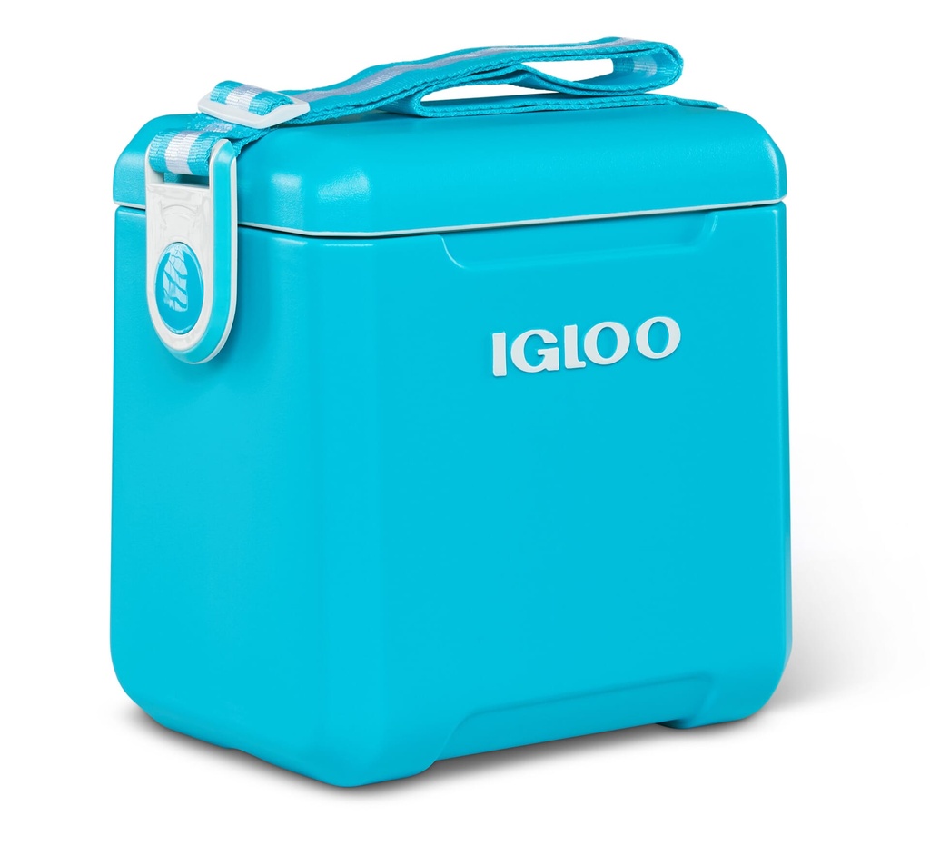 [00032653] IGLOO-11 Qt Tag-A-Long Too Cooler  - Turquoise Image 