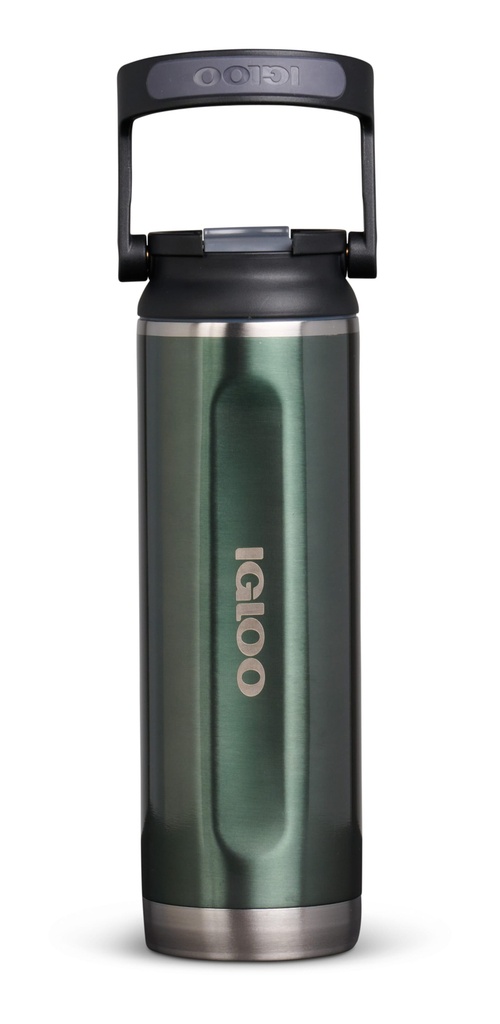 [00071087] IGLOO-20 Oz Stainless Steel Sport Sipper Bottle - Spruce Image 
