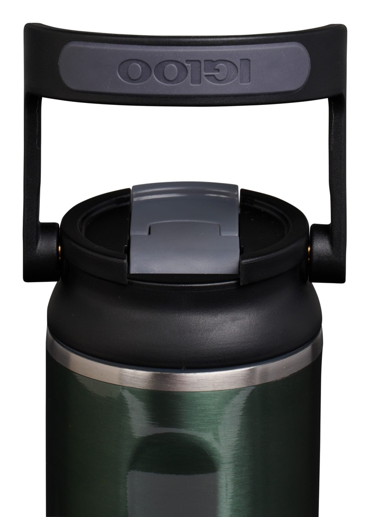 [00071087] IGLOO-20 Oz Stainless Steel Sport Sipper Bottle - Spruce Image 