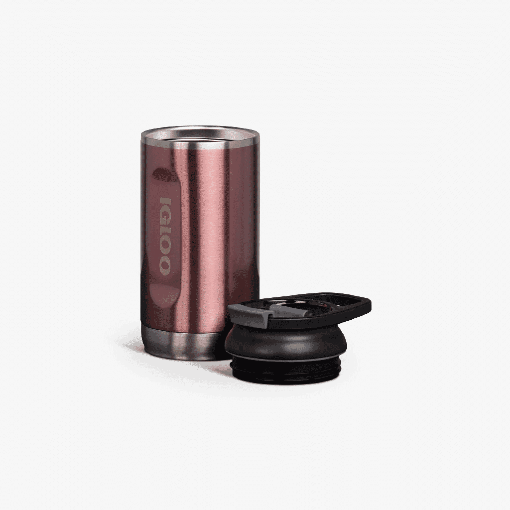 [00071066] IGLOO-12 Oz Stainless Steel Tumbler - Flamingo Image 