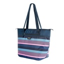 [00166276] IGLOO-30 Can Essential Tote Opp Cooler Bag - Navy Stripe Image 