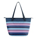 [00166276] IGLOO-30 Can Essential Tote Opp Cooler Bag - Navy Stripe Image 