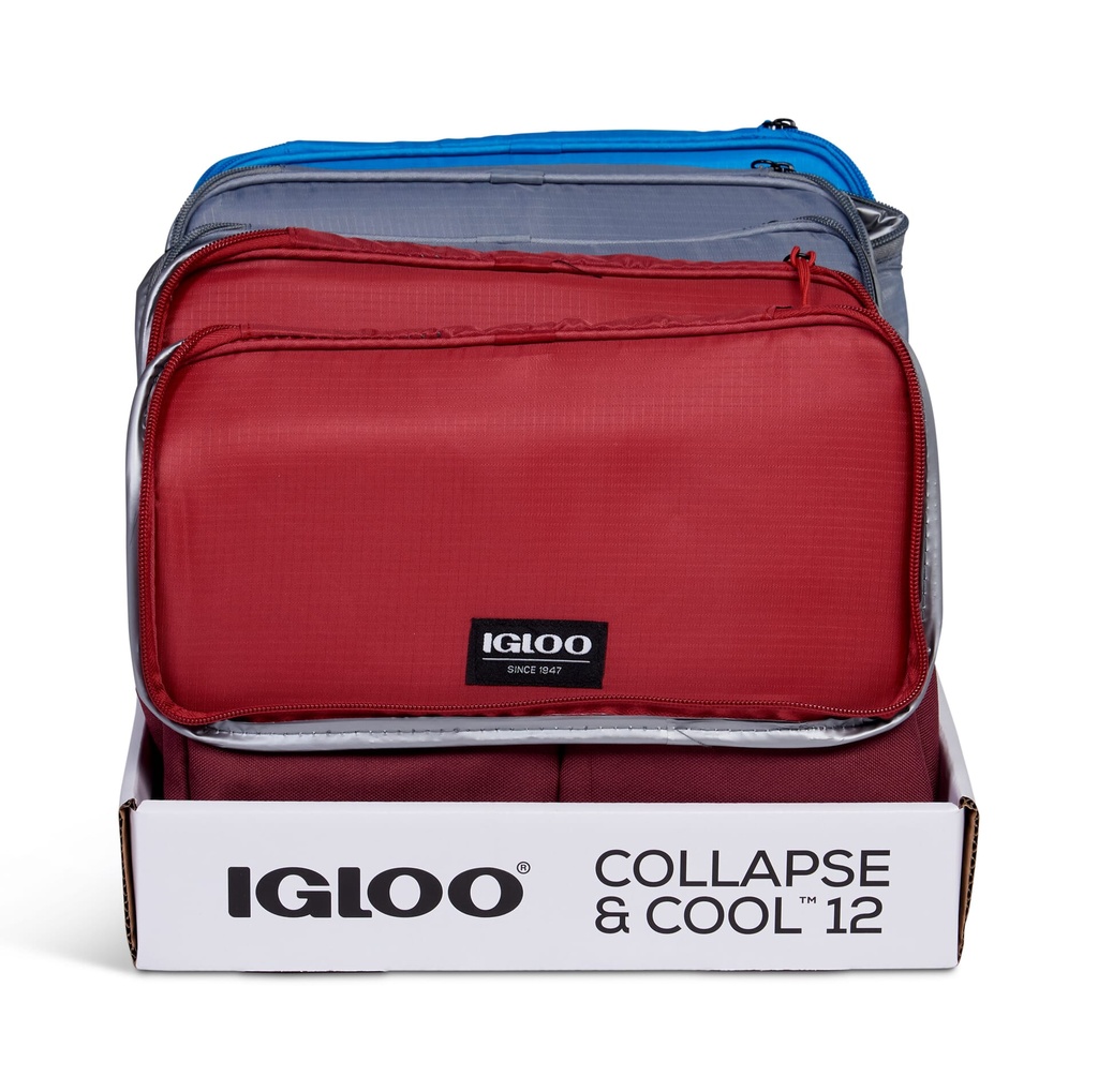 [00066485] IGLOO-Collapse & Cool 12 Solid Assortment - Blue/Black  Image 