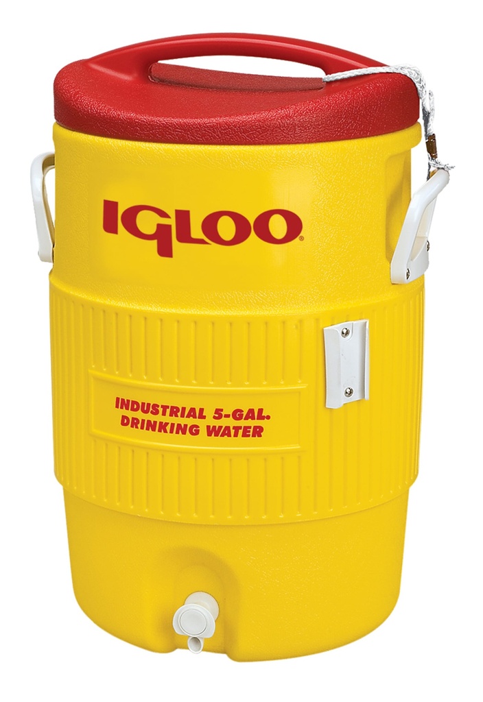 [00000451] IGLOO-400 Series 5 Gallon - Yellow.White.Red.White  Image 