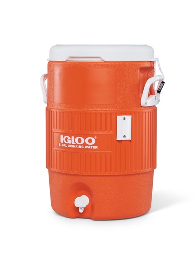 IGLOO-5 Gallon Seat Top - Orange - DISC