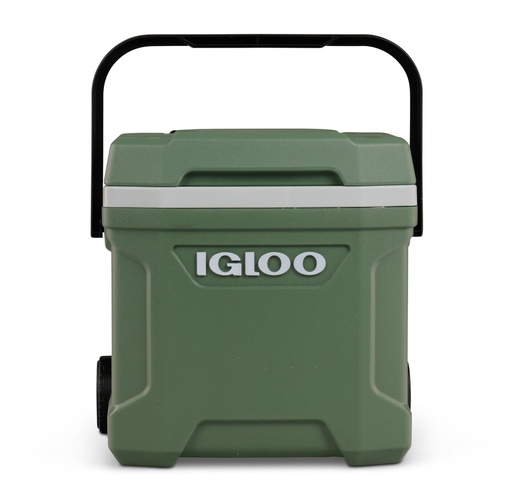 IGLOO-Ecocool Latitude 16 Roller Cooler  - Vintage Green DISC