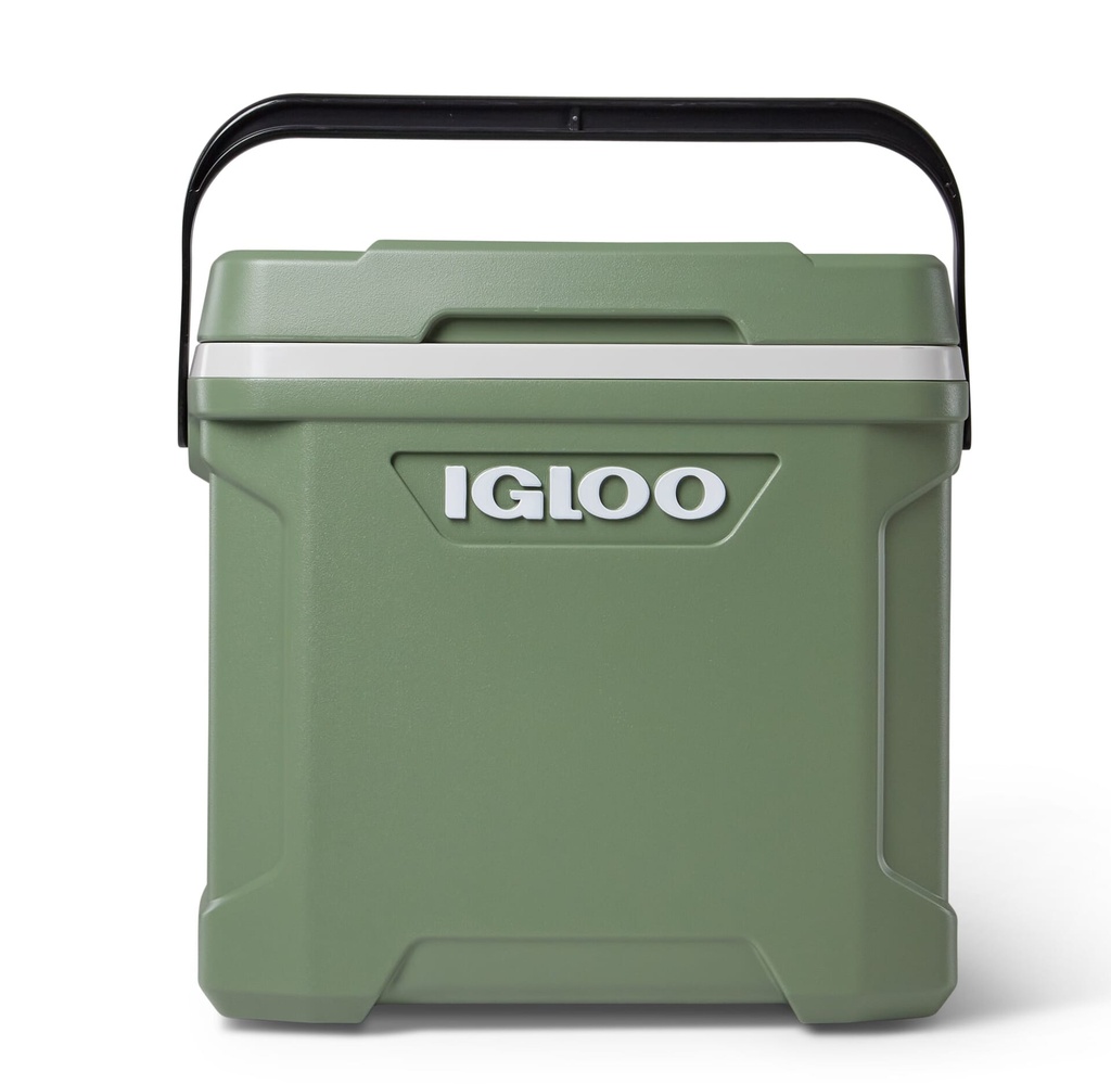 [00050489] IGLOO-Ecocool Latitude 30 Qt Cooler Box - Vintage Green Image 