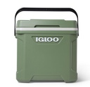 [00050489] IGLOO-Ecocool Latitude 30 Qt Cooler Box - Vintage Green Image 