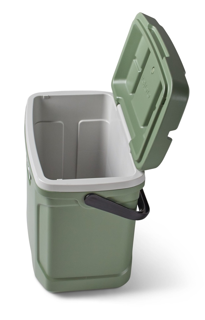 [00050489] IGLOO-Ecocool Latitude 30 Qt Cooler Box - Vintage Green Image 