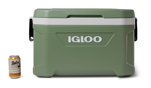 IGLOO-Ecocool Latitude 52 Qt Cooler Box - Vintage Green DISC
