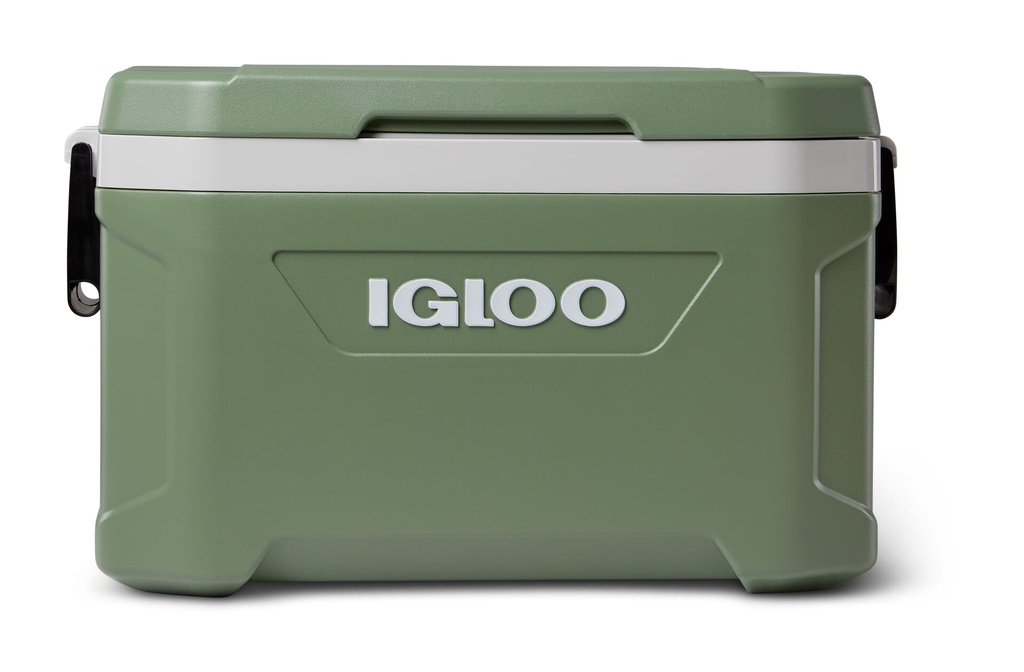 [00050491] IGLOO-Ecocool Latitude 52 Qt Cooler Box - Vintage Green Image 