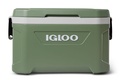 [00050491] IGLOO-Ecocool Latitude 52 Qt Cooler Box - Vintage Green Image 