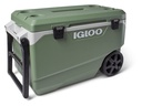 [00034776] IGLOO-Ecocool Latitude 90 Qt Roller Cooler - Vintage Green Image 