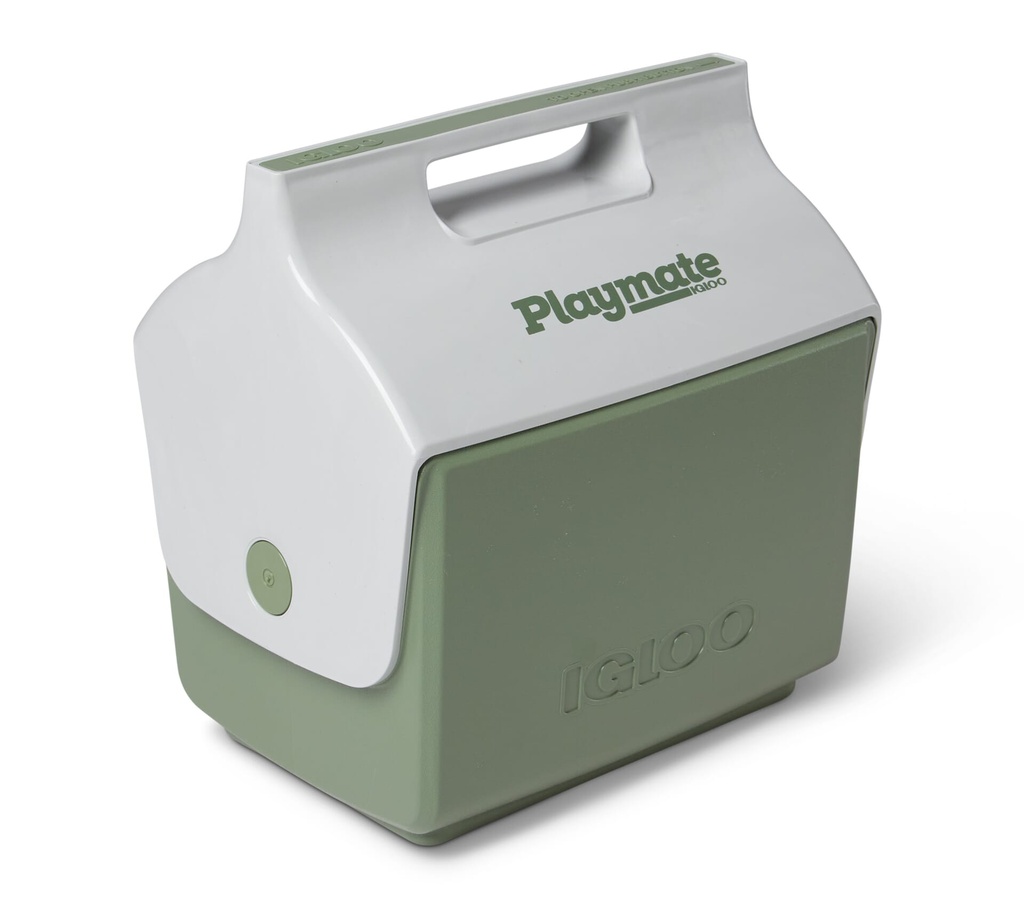 [00032786] IGLOO-Ecocool Little Playmate 7 Qt Cooler - Vintage Green Image 