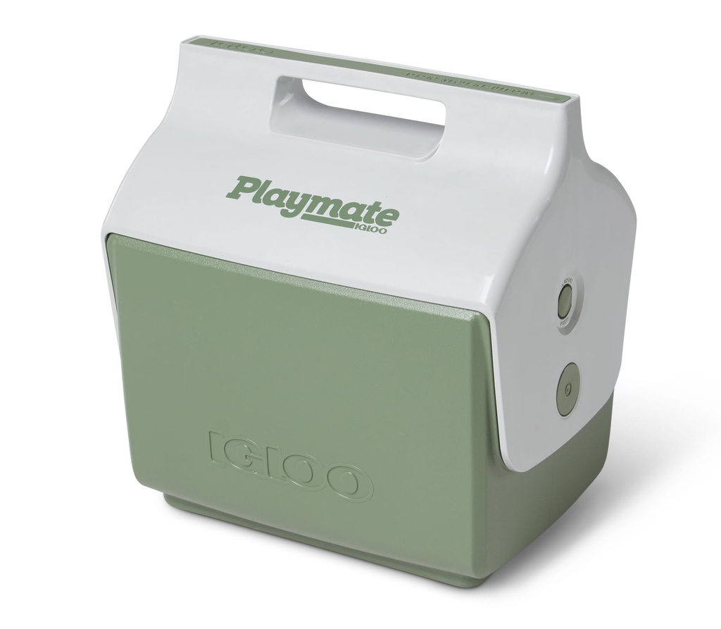 [00032786] IGLOO-Ecocool Little Playmate 7 Qt Cooler - Vintage Green Image 