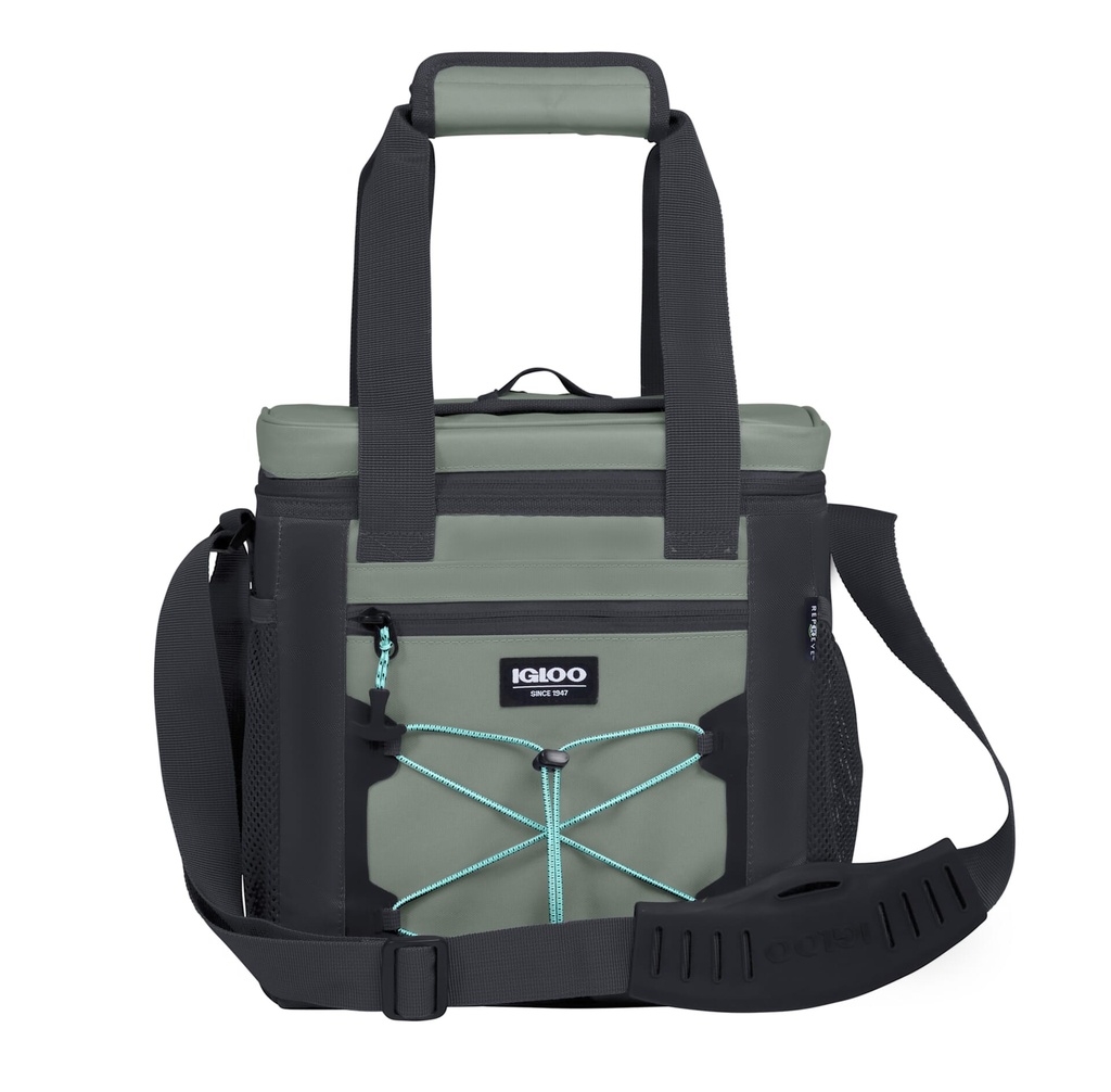 [00066300] IGLOO-Hlc 12 Maxcold Voyager cooler Bag  - Gray Image 