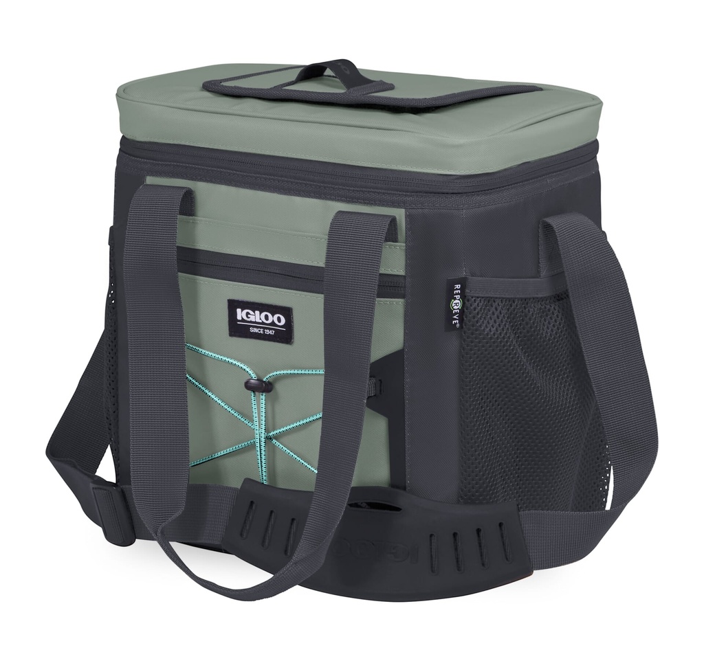 [00066300] IGLOO-Hlc 12 Maxcold Voyager cooler Bag  - Gray Image 