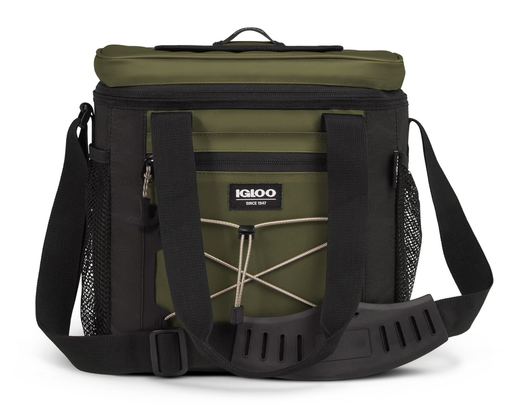 [00066298] IGLOO-Hlc 12 Maxcold Voyager cooler Bag  - Olive  Image 