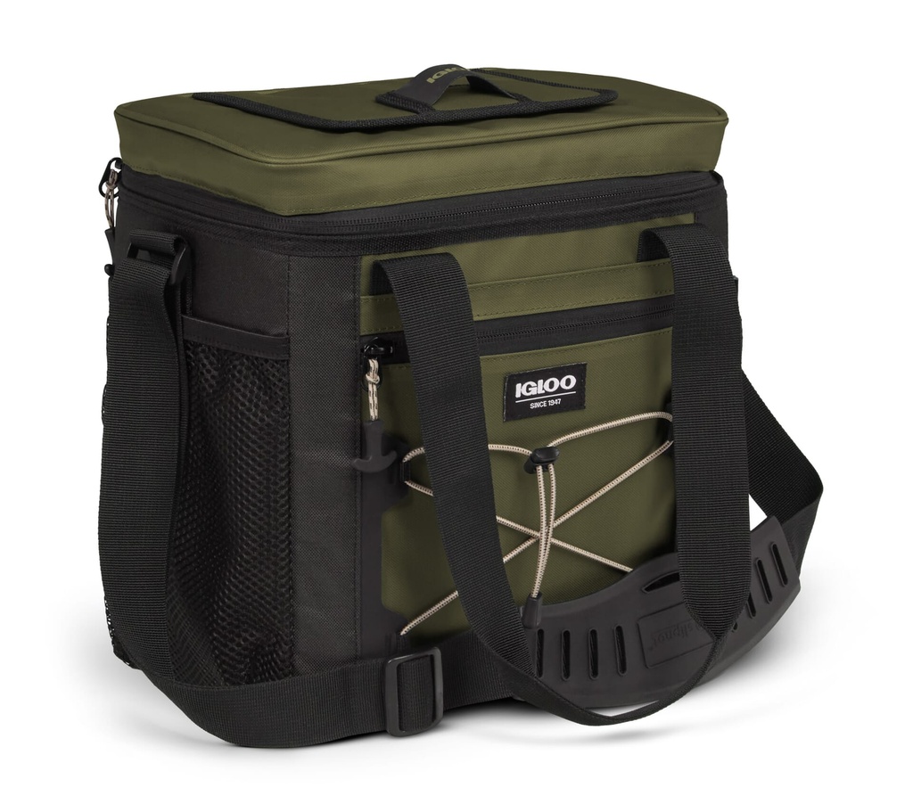 [00066298] IGLOO-Hlc 12 Maxcold Voyager cooler Bag  - Olive  Image 