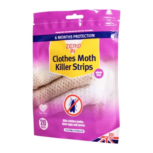 STV  Clothes Moth Killer Strip - 20-Pack