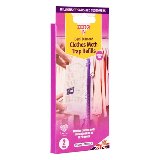 STV  Demi-Diamond Clothes Moth Killer Refill - Twinpack