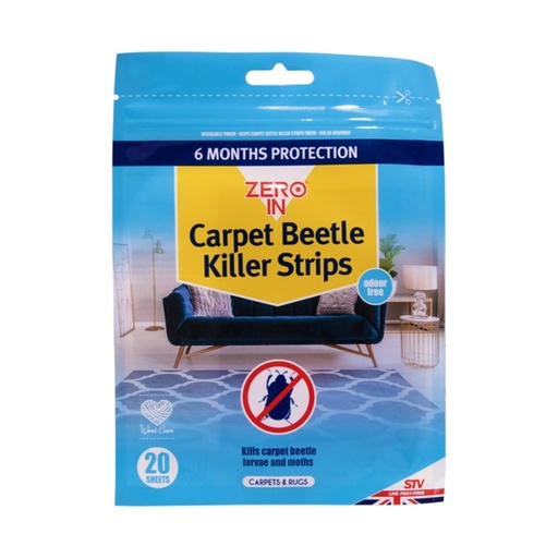 STV  Carpet Beetle & Moth Killer Strip - 20-Pack