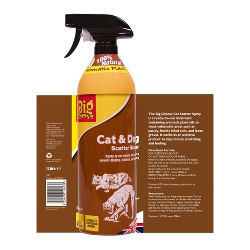 STV  Cat & Dog Scatter Spray - 1L RTU