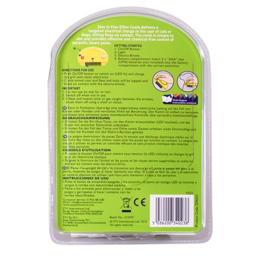 STV  Flea Killer Comb