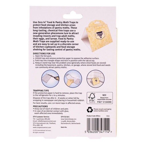 STV  Food & Pantry Moth Trap - Twinpack