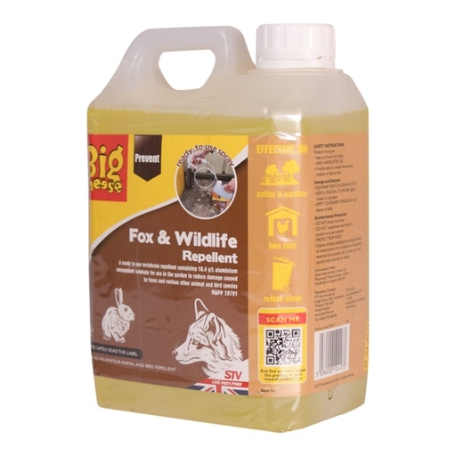 STV  Fox & Wildlife Repellent - 2L RTU Sprayer Kit