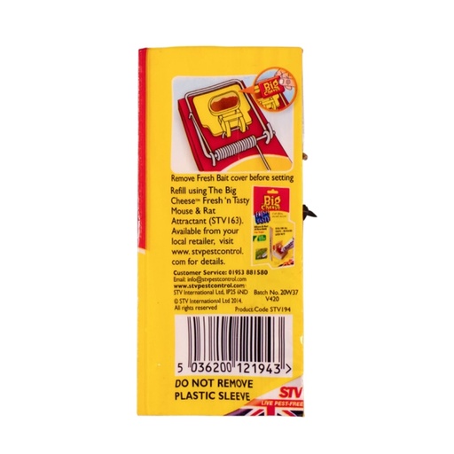 STV  Fresh Baited Mouse Trap