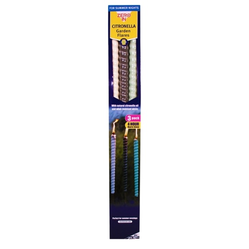 STV  Citronella Garden Flares - Close to Home - 3-Pack