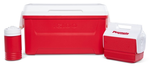 IGLOO-Laguna 48 With Playmate Mini & Legend 1 Qt - Red Star 