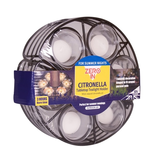 STV  Citronella Parasol Tealight Holder