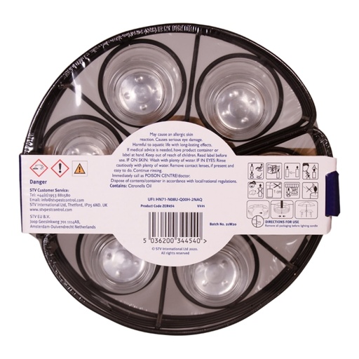 STV  Citronella Parasol Tealight Holder